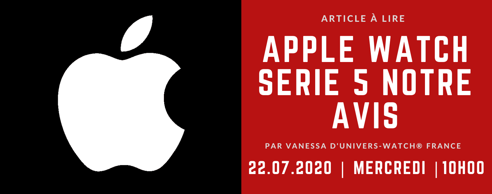 Apple Watch Série 5 Avis | Univers-Watch
