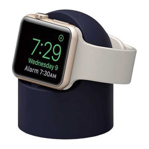 Support Apple Watch Serie 5 Elago W2 Bleu Marine