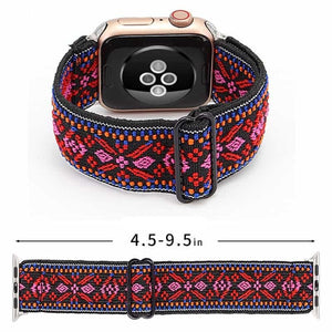 Bracelet Apple Watch <br /> Nylon Bohémien