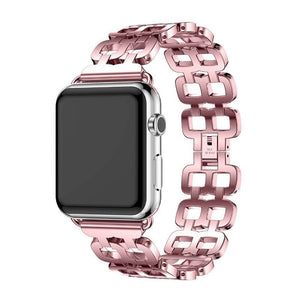 Bracelet Apple Watch 42mm Acier Rose