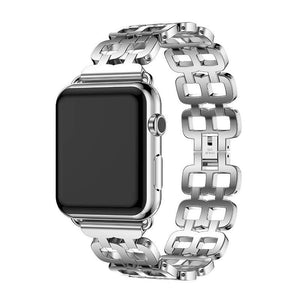 Bracelet Apple Watch 42mm Acier Argent