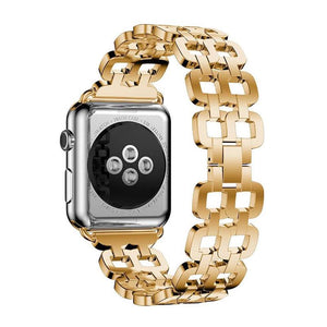 Bracelet Apple Watch 42mm Acier Or