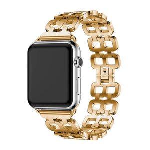 Bracelet Apple Watch 42mm Acier Gold