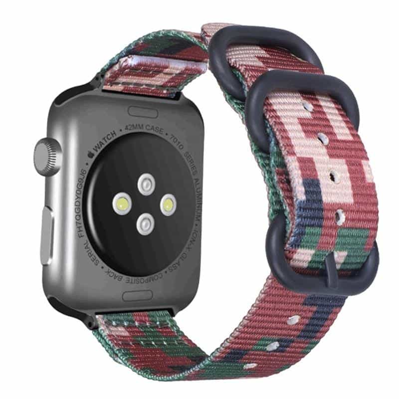 Bracelet Apple Watch <br /> Nylon Militaire