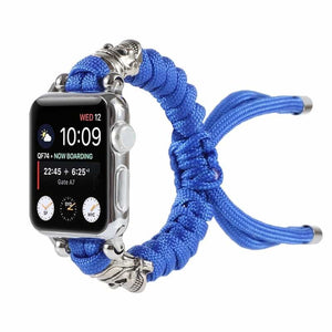 Bracelet Apple Watch <br /> Nylon Tête de Mort