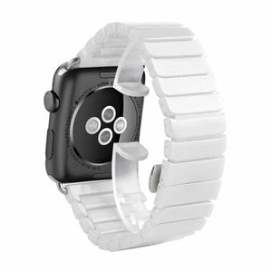 Bracelet Apple Watch <br /> Blanc Alaska - Univers-Watch