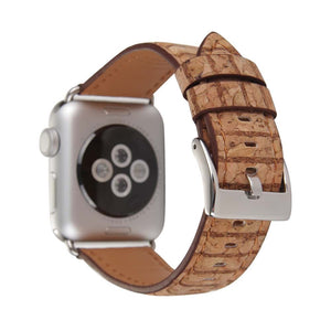 Bracelet Apple Watch <br /> Bois Liège - Univers-Watch