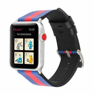 Bracelet Apple Watch <br /> Cuir Compatible - Univers-Watch