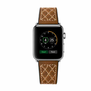 Bracelet Apple Watch <br /> Cuir Indiana - Univers-Watch