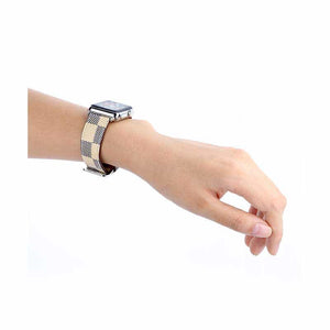 Bracelet Apple Watch <br /> Cuir Jaune - Univers-Watch
