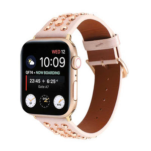 Bracelet Apple Watch <br /> Cuir Paris - Univers-Watch