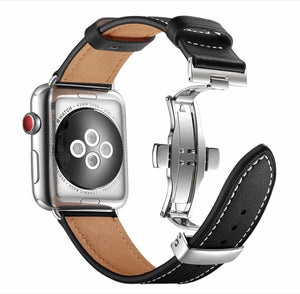 Bracelet Apple Watch <br /> Cuir Prestige - Univers-Watch