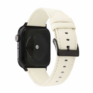 Bracelet Apple Watch <br /> Cuir Sage - Univers-Watch