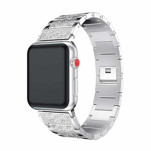 Bracelet Apple Watch <br /> Diamant Noir - Univers-Watch