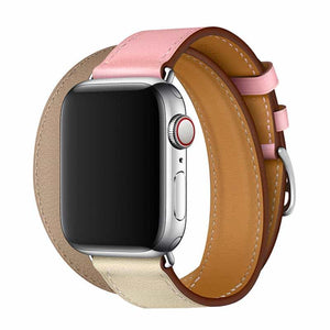 Bracelet Apple Watch <br /> Double Tour Hermes - Univers-Watch