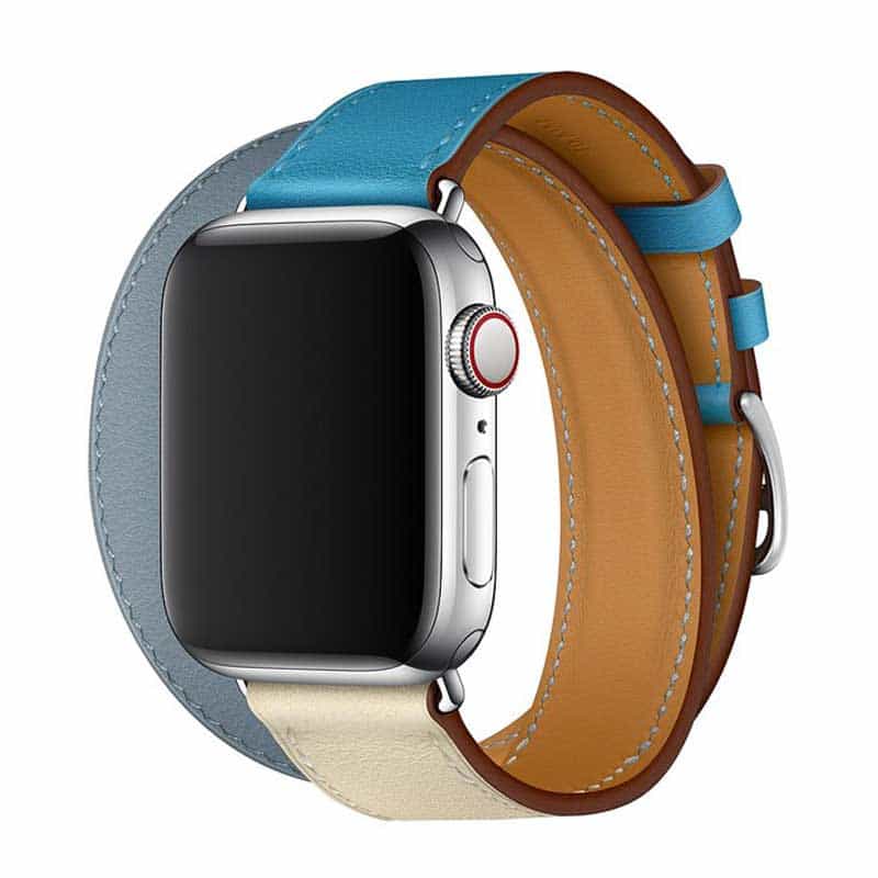 Bracelet Apple Watch <br /> Double Tour Hermes - Univers-Watch