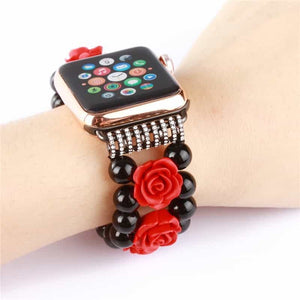 Bracelet Apple Watch <br /> Fleur - Univers-Watch
