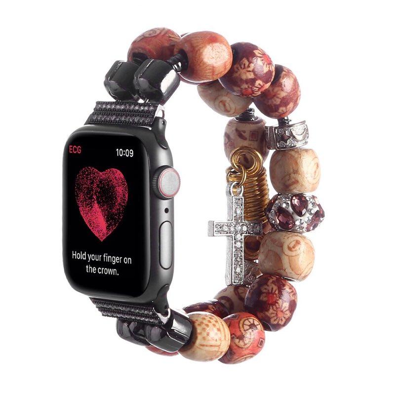 Bracelet Apple Watch <br /> Mala Tibétain - Univers-Watch