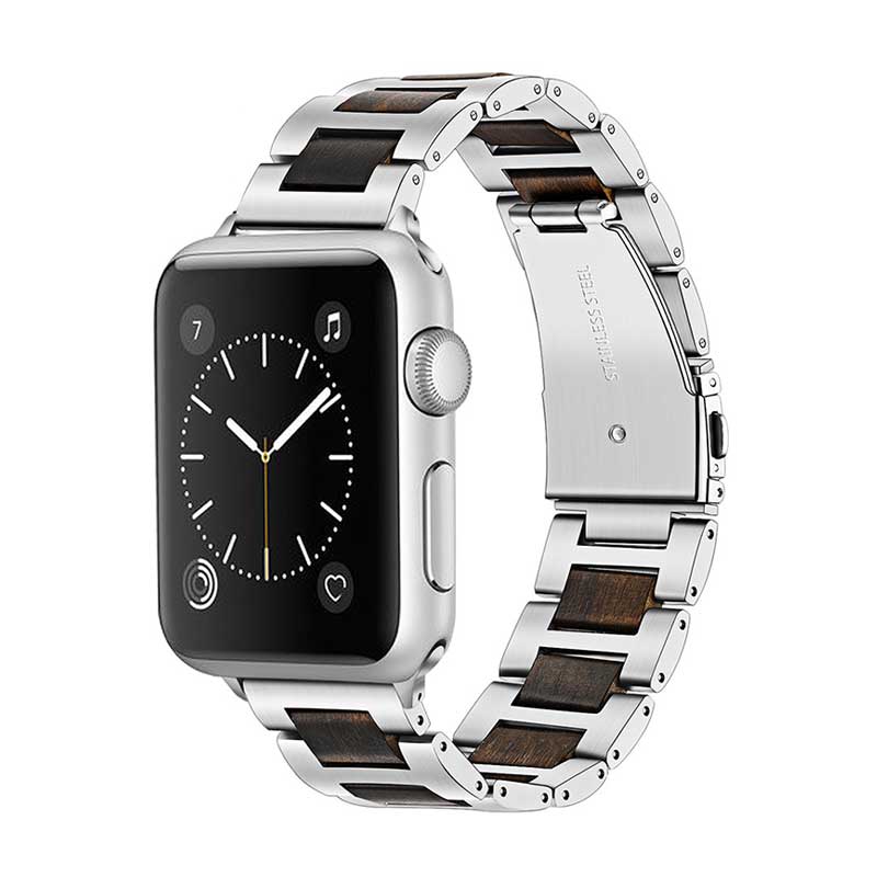 Bracelet Apple Watch <br /> Meilleur Bois - Univers-Watch