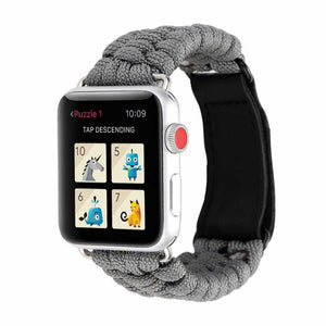 Bracelet Apple Watch <br /> Montre Paracorde - Univers-Watch