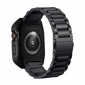 Bracelet Apple Watch <br /> Noir Steel - Univers-Watch