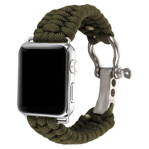 Bracelet Apple Watch <br /> Paracorde Militaire - Univers-Watch