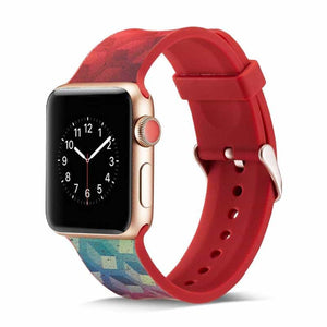 Bracelet Apple Watch <br /> Rouge - Univers-Watch