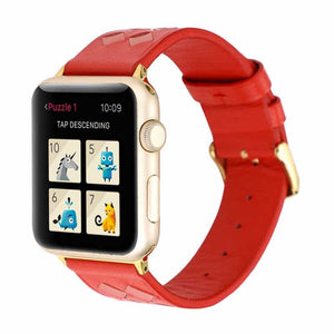 Bracelet Apple Watch <br /> Série Cuir - Univers-Watch