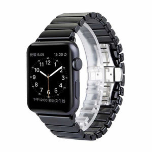 Bracelet Apple Watch <br /> Série Noir - Univers-Watch