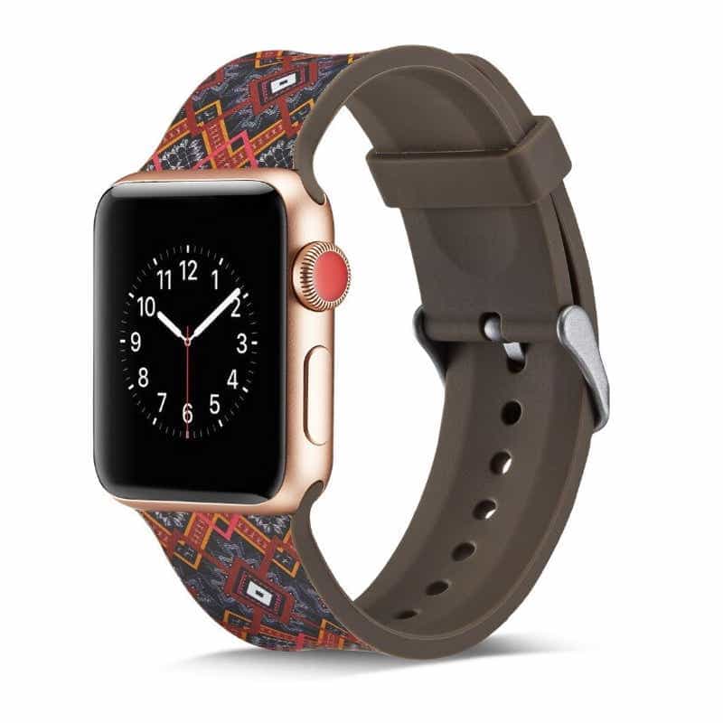 Bracelet Apple Watch <br /> Silicone Bohémia - Univers-Watch