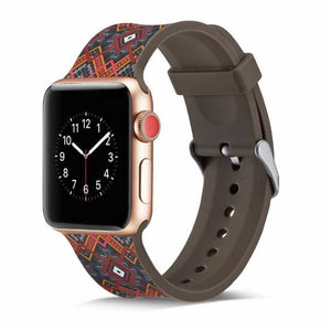 Bracelet Apple Watch <br /> Silicone Bohémia - Univers-Watch