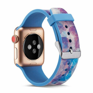 Bracelet Apple Watch <br /> Silicone Ciel - Univers-Watch