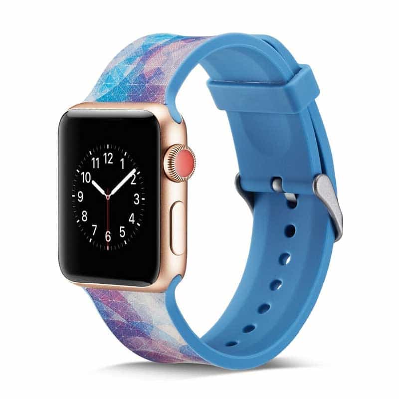 Bracelet Apple Watch <br /> Silicone Ciel - Univers-Watch