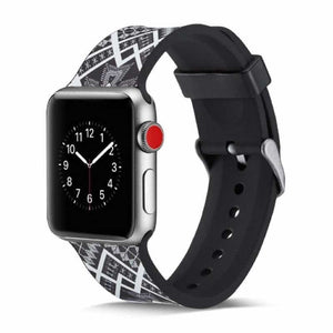Bracelet Apple Watch <br /> Silicone Hypno - Univers-Watch