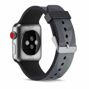 Bracelet Apple Watch <br /> Silicone Noir - Univers-Watch