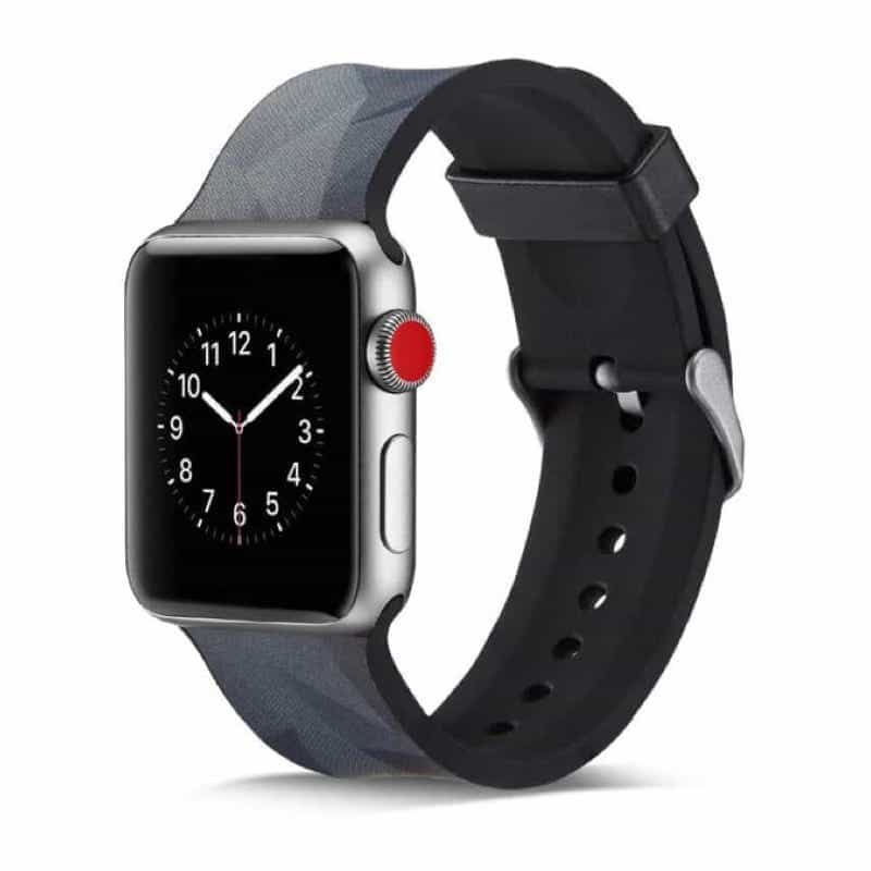 Bracelet Apple Watch <br /> Silicone Noir - Univers-Watch