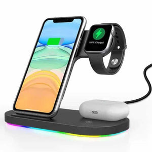 Chargeur Apple Watch <br /> Qi iPhone AirPods
