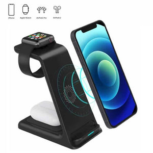 Chargeur Apple Watch <br /> Induction iPhone et Airpods