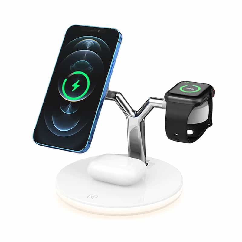 Station de recharge sans fil pour iPhone / Apple Watch / Airpods